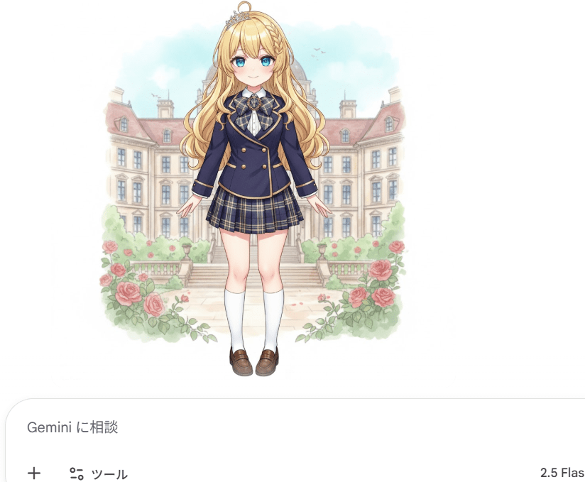 gemini live2d立ち絵 画像生成ai